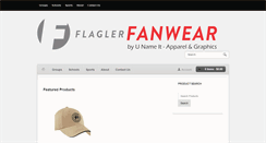 Desktop Screenshot of flaglerfanwear.com